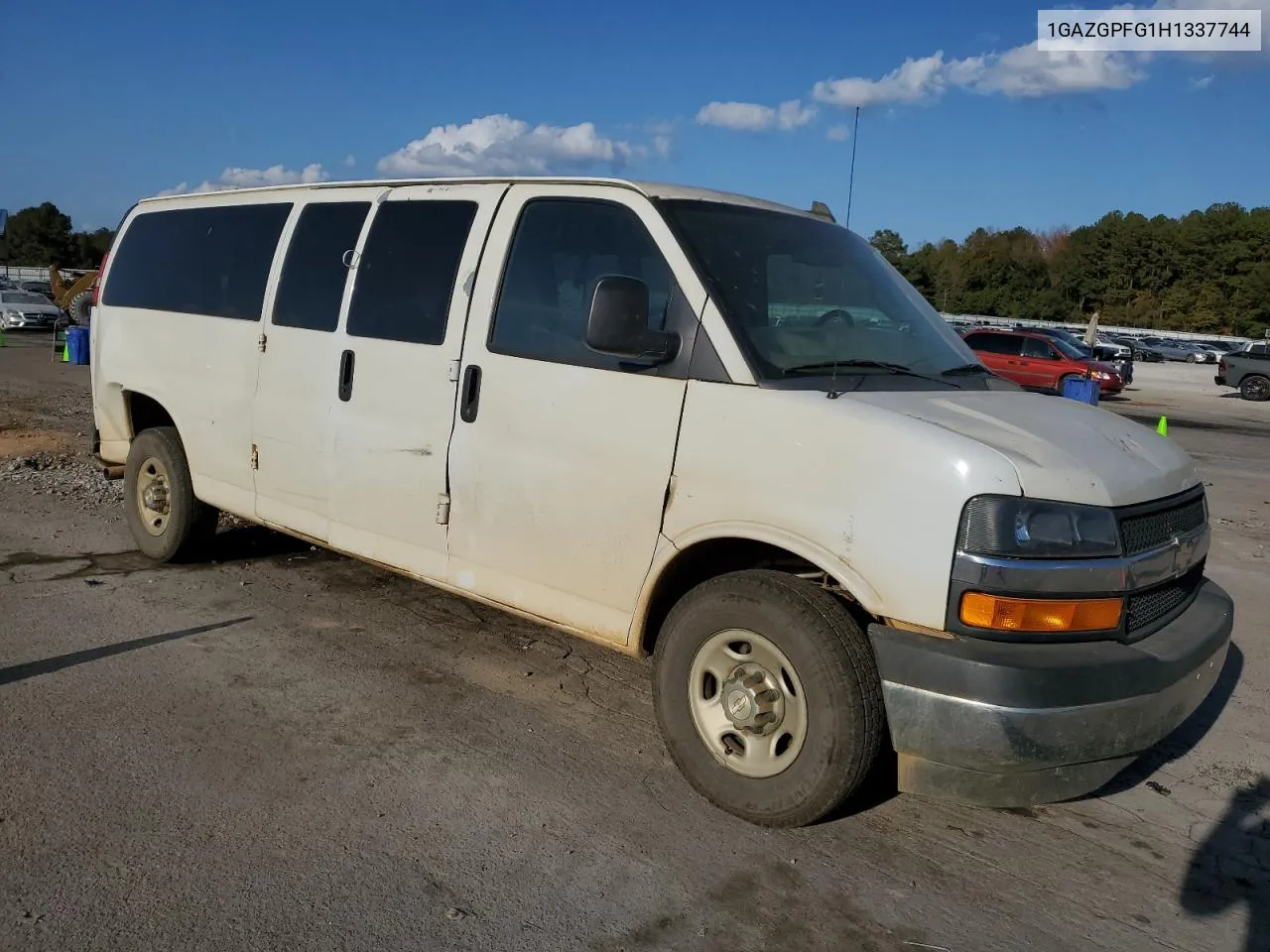 2017 Chevrolet Express G3500 Lt VIN: 1GAZGPFG1H1337744 Lot: 78469324