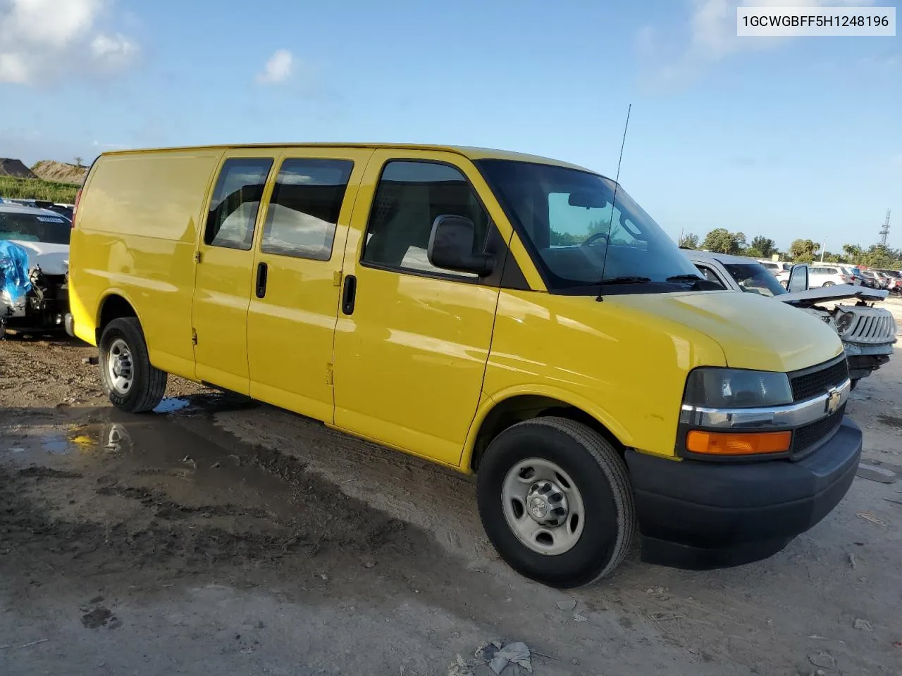 2017 Chevrolet Express G2500 VIN: 1GCWGBFF5H1248196 Lot: 78747044