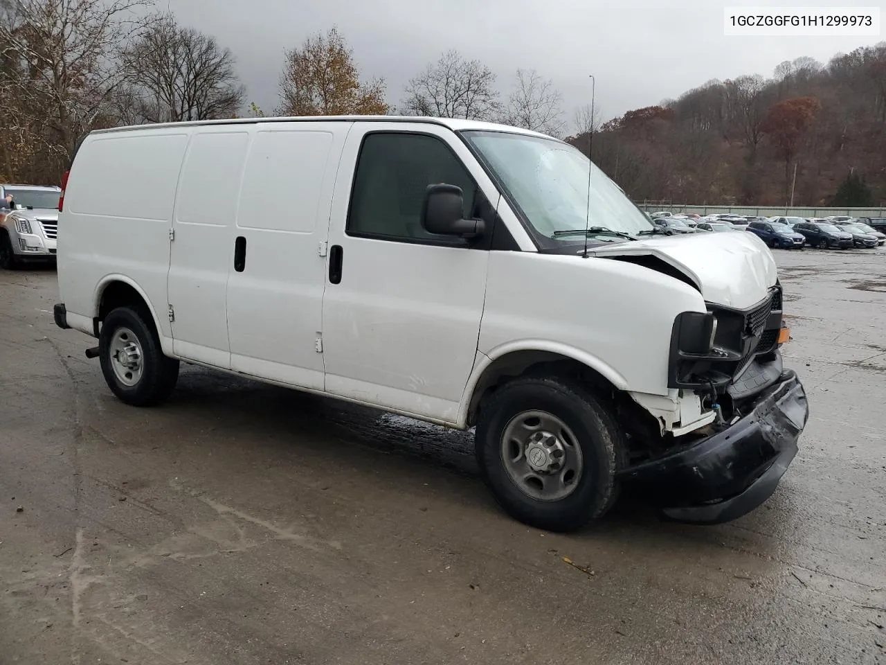 2017 Chevrolet Express G3500 VIN: 1GCZGGFG1H1299973 Lot: 78917334