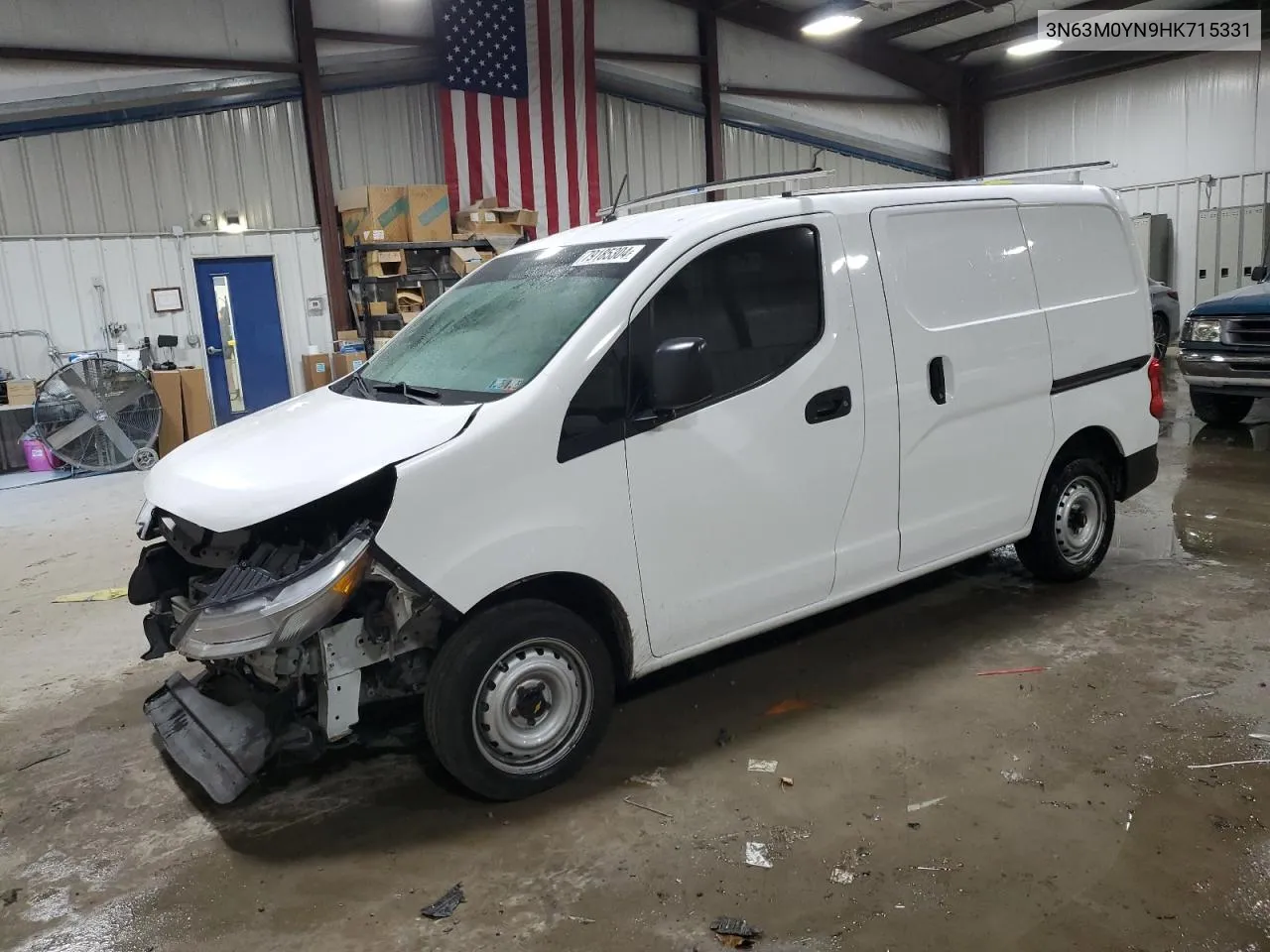 2017 Chevrolet City Express Ls VIN: 3N63M0YN9HK715331 Lot: 79185304