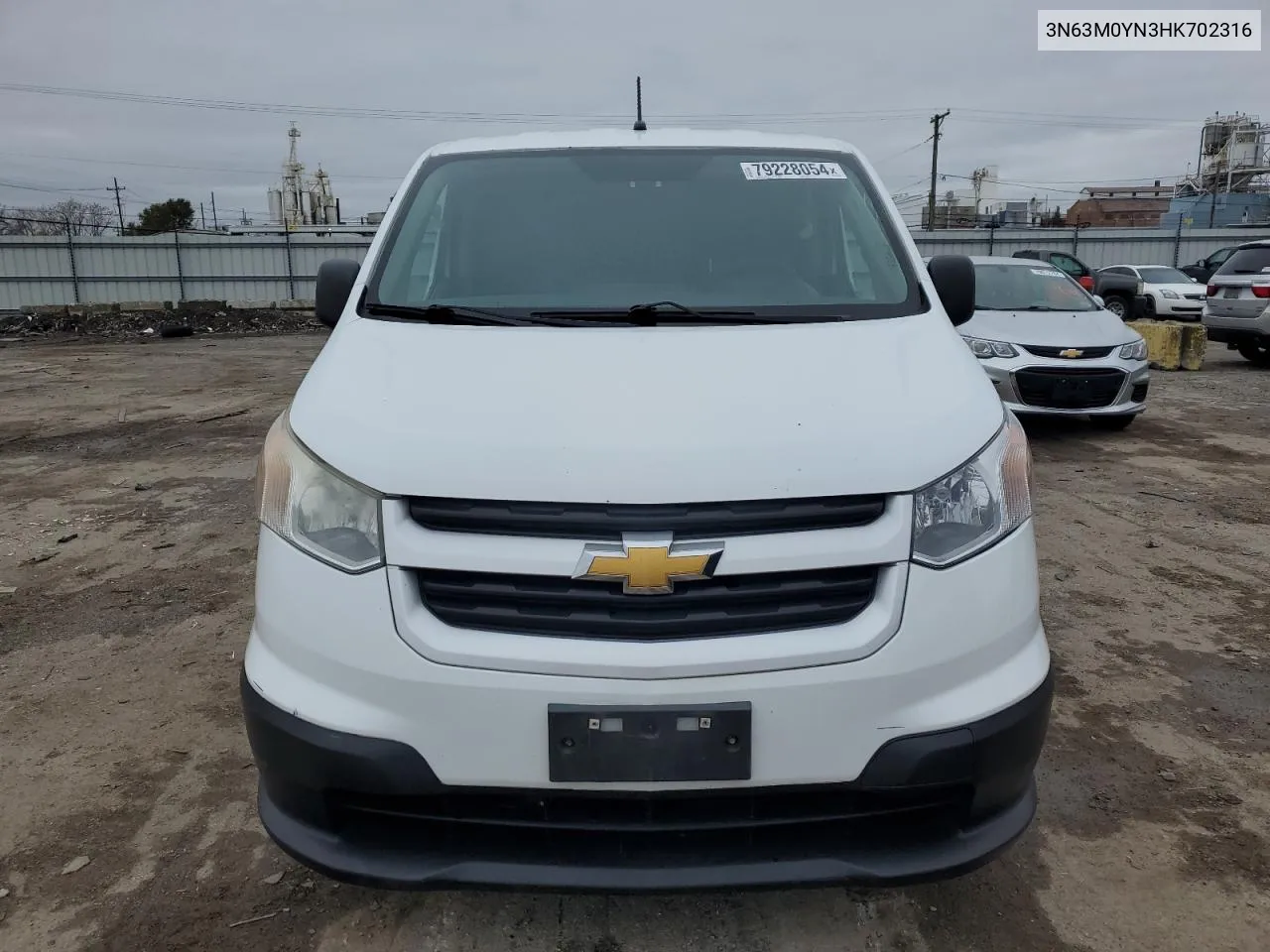 2017 Chevrolet City Express Ls VIN: 3N63M0YN3HK702316 Lot: 79228054