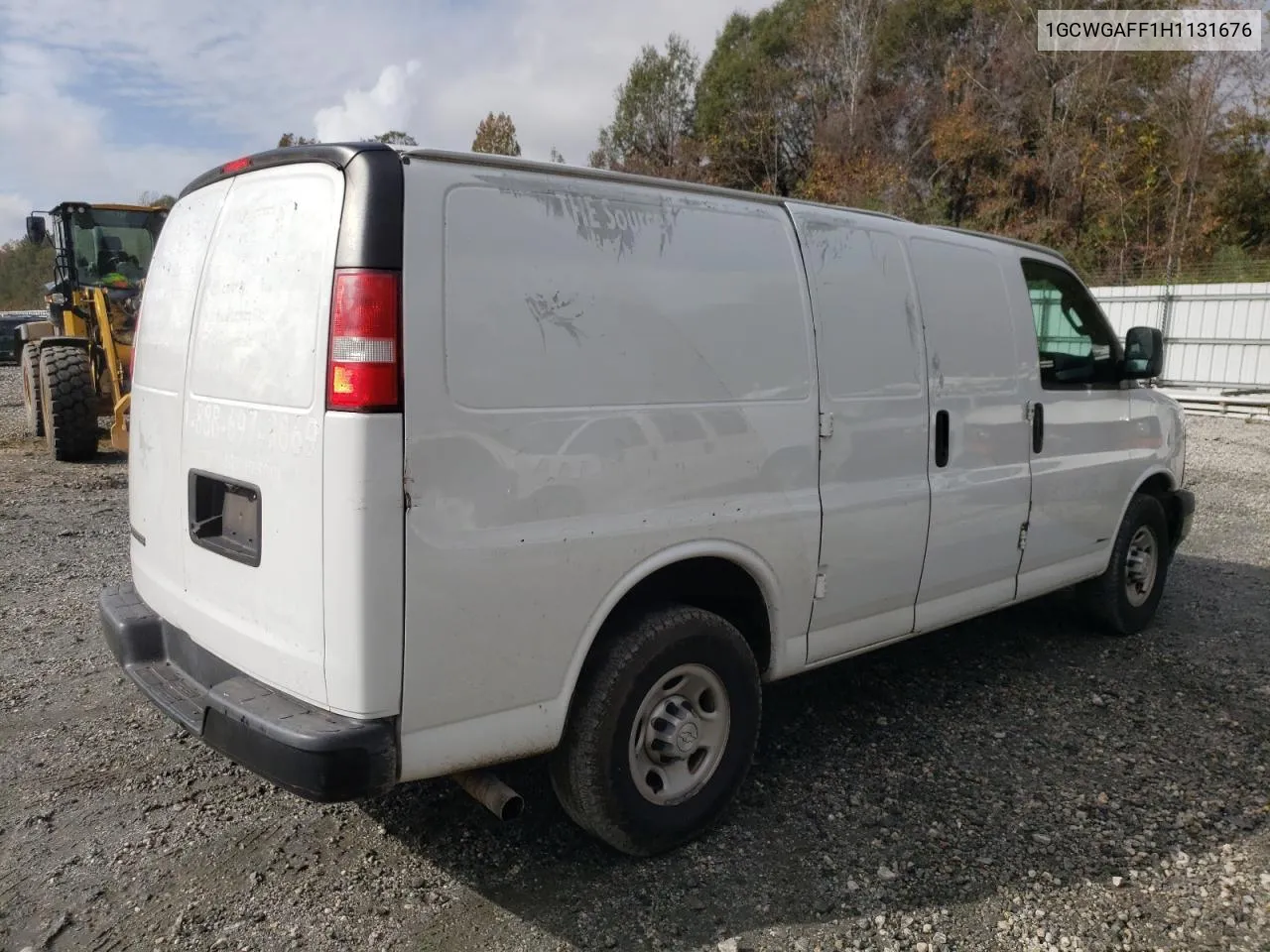 2017 Chevrolet Express G2500 VIN: 1GCWGAFF1H1131676 Lot: 79400844