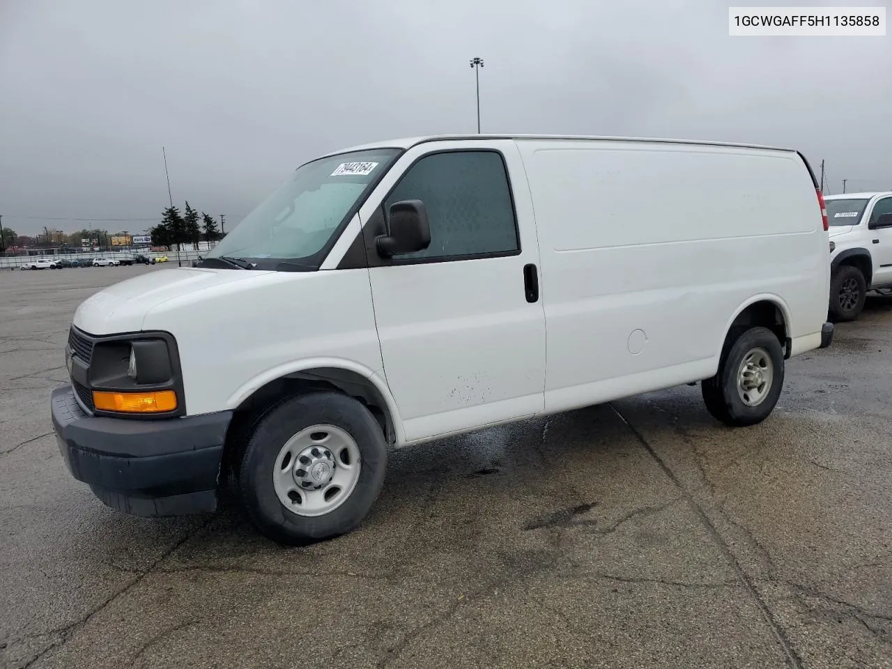 2017 Chevrolet Express G2500 VIN: 1GCWGAFF5H1135858 Lot: 79443164