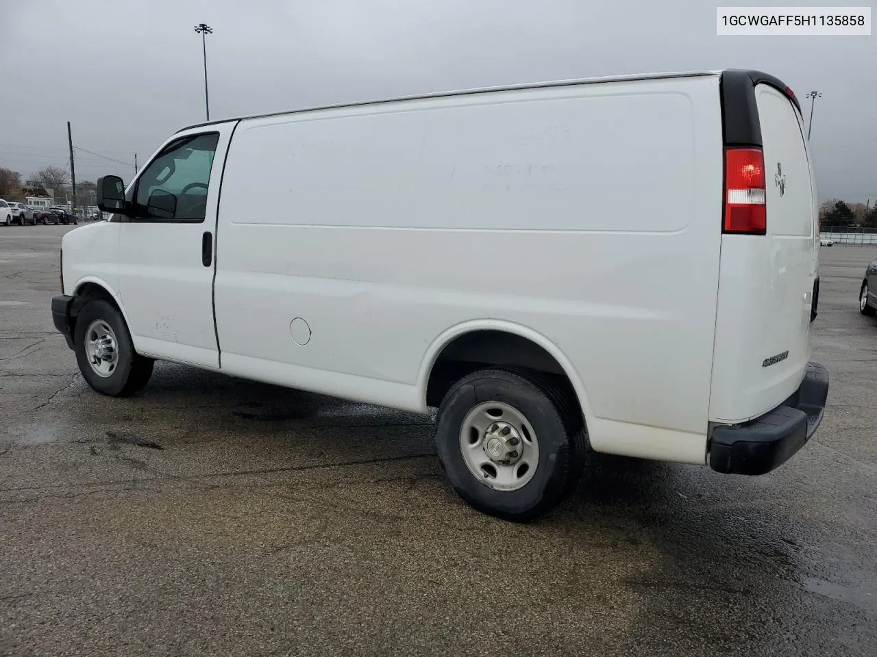 2017 Chevrolet Express G2500 VIN: 1GCWGAFF5H1135858 Lot: 79443164