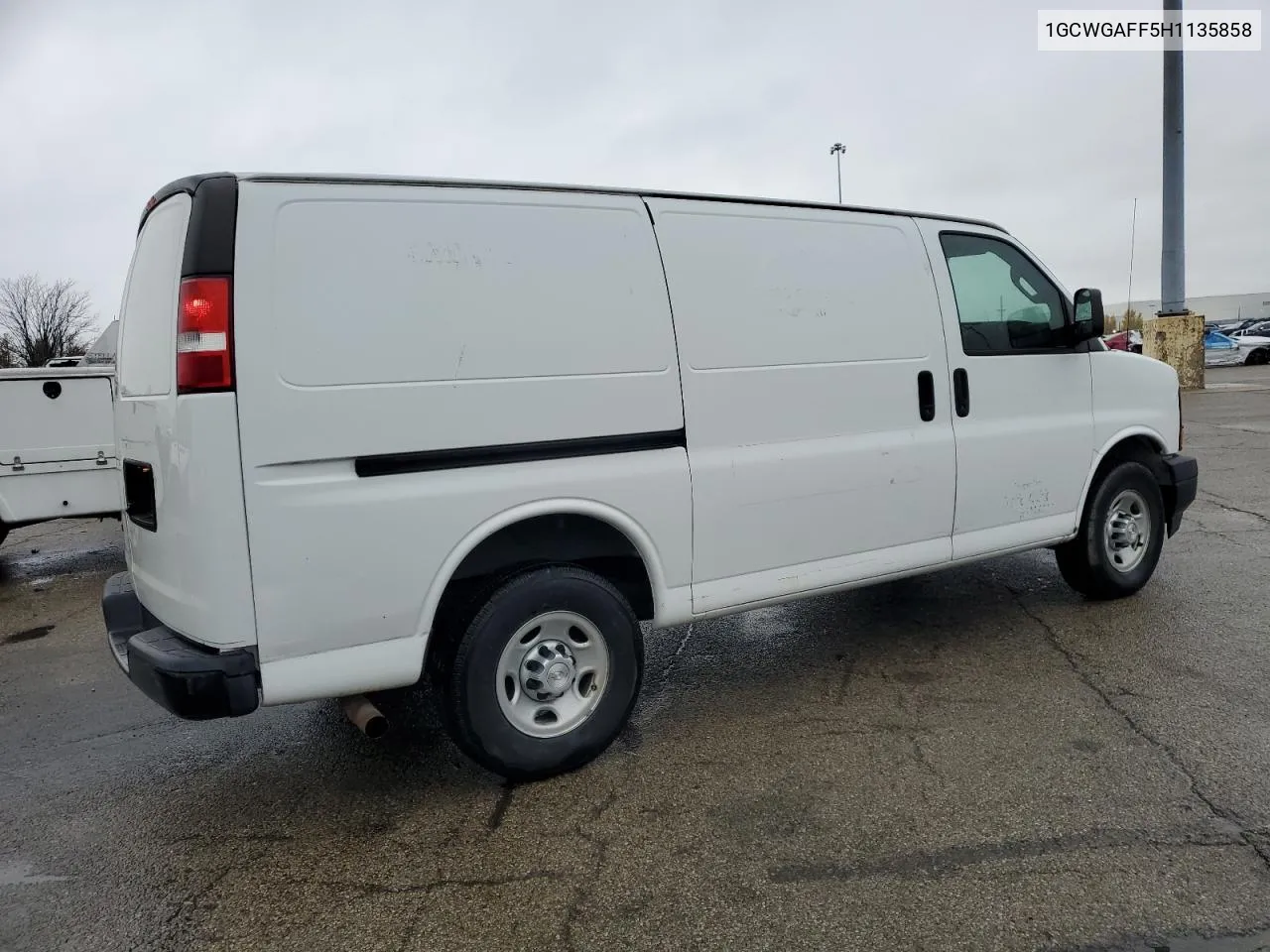 2017 Chevrolet Express G2500 VIN: 1GCWGAFF5H1135858 Lot: 79443164