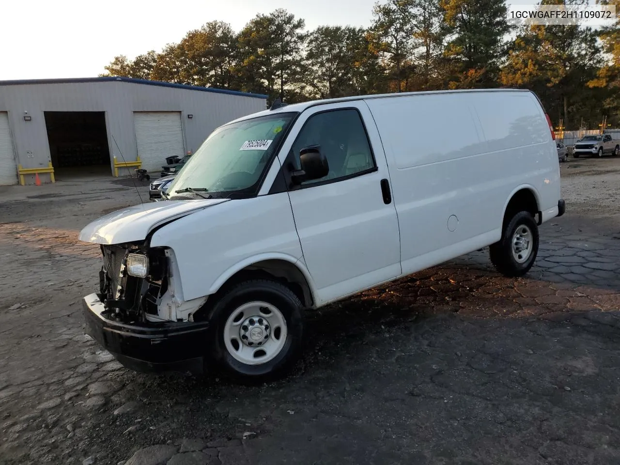 2017 Chevrolet Express G2500 VIN: 1GCWGAFF2H1109072 Lot: 79525004