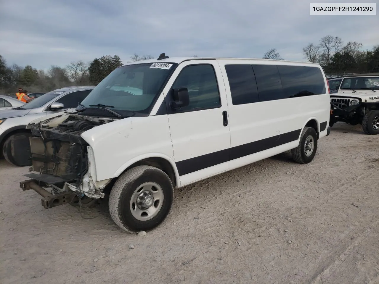 2017 Chevrolet Express G3500 Lt VIN: 1GAZGPFF2H1241290 Lot: 80438284