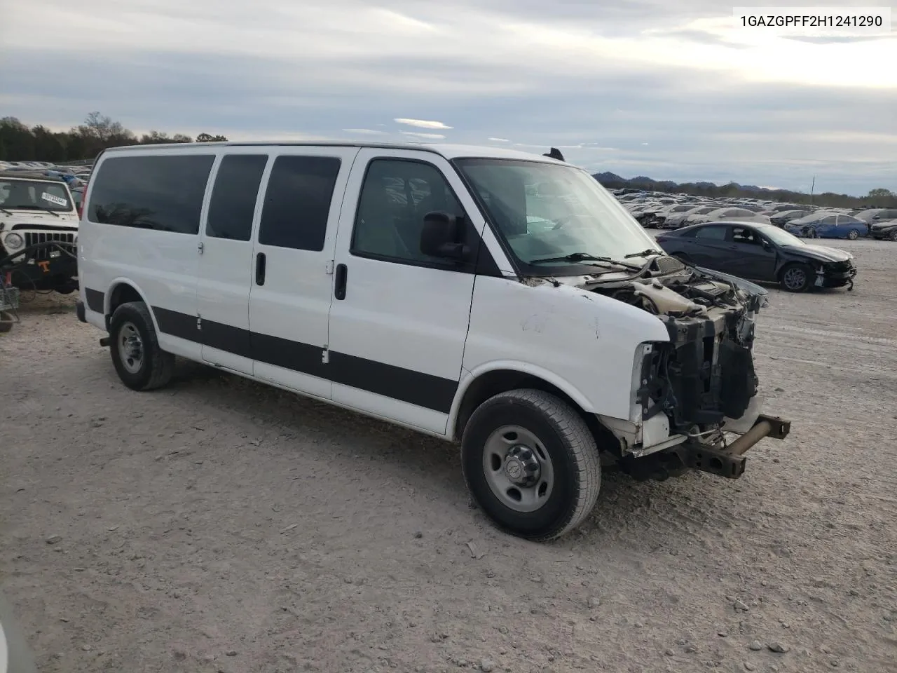 2017 Chevrolet Express G3500 Lt VIN: 1GAZGPFF2H1241290 Lot: 80438284