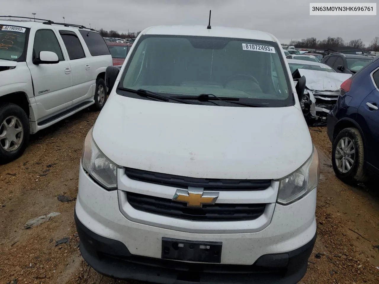 2017 Chevrolet City Express Ls VIN: 3N63M0YN3HK696761 Lot: 81072493