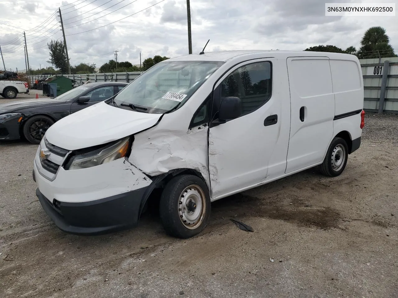 2017 Chevrolet City Express Ls VIN: 3N63M0YNXHK692500 Lot: 82061844