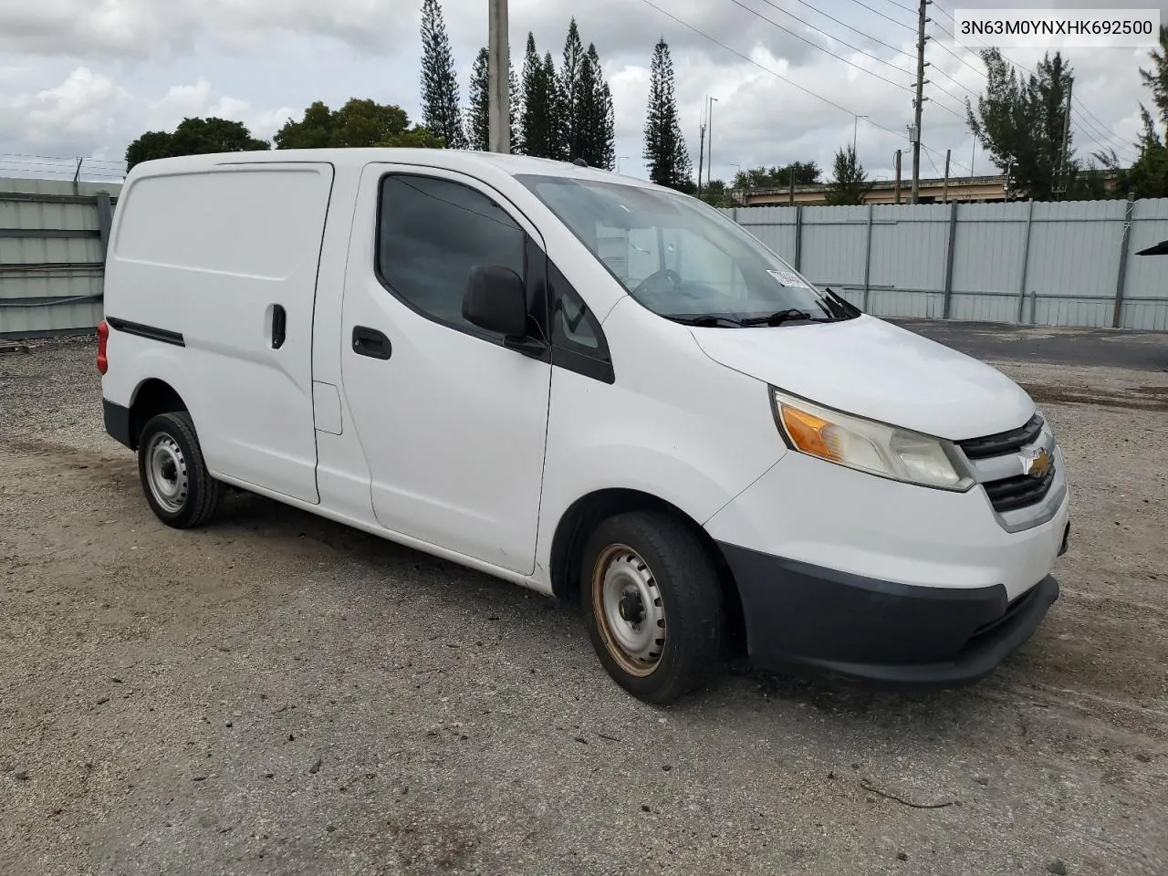 2017 Chevrolet City Express Ls VIN: 3N63M0YNXHK692500 Lot: 82061844