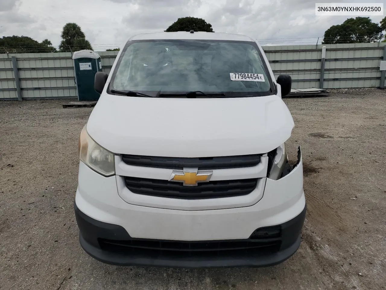 2017 Chevrolet City Express Ls VIN: 3N63M0YNXHK692500 Lot: 82061844