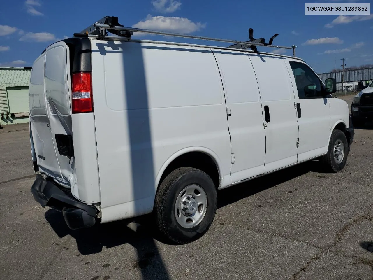 2018 Chevrolet Express G2500 VIN: 1GCWGAFG8J1289852 Lot: 44408094