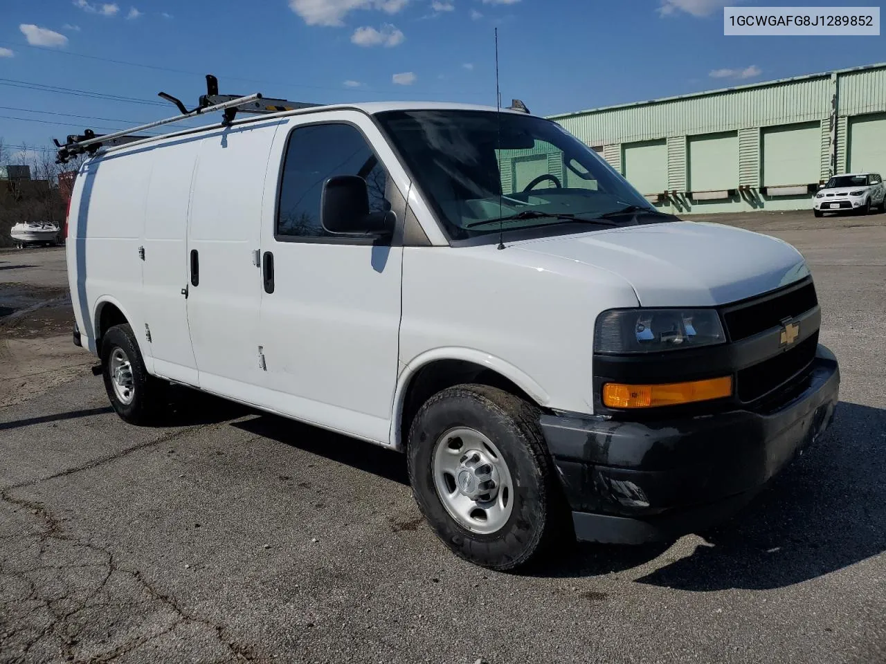 2018 Chevrolet Express G2500 VIN: 1GCWGAFG8J1289852 Lot: 44408094