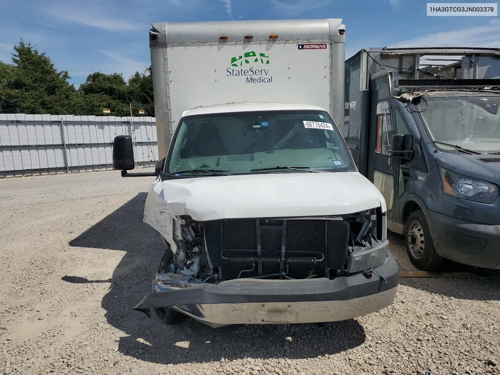 1HA3GTCG3JN003378 2018 Chevrolet Express G3500