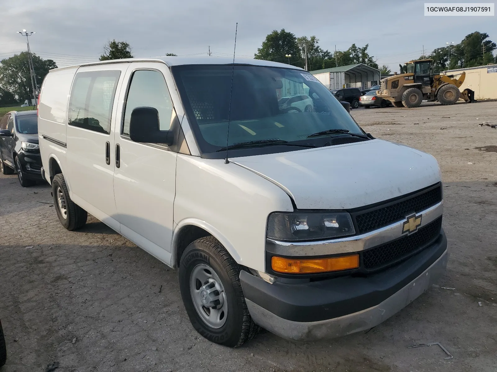 2018 Chevrolet Express G2500 VIN: 1GCWGAFG8J1907591 Lot: 67352784