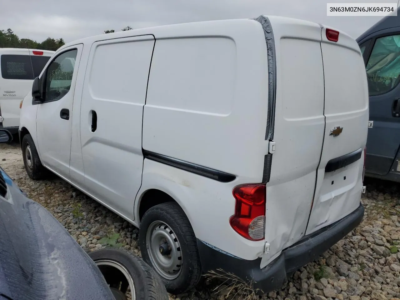 3N63M0ZN6JK694734 2018 Chevrolet City Express Lt