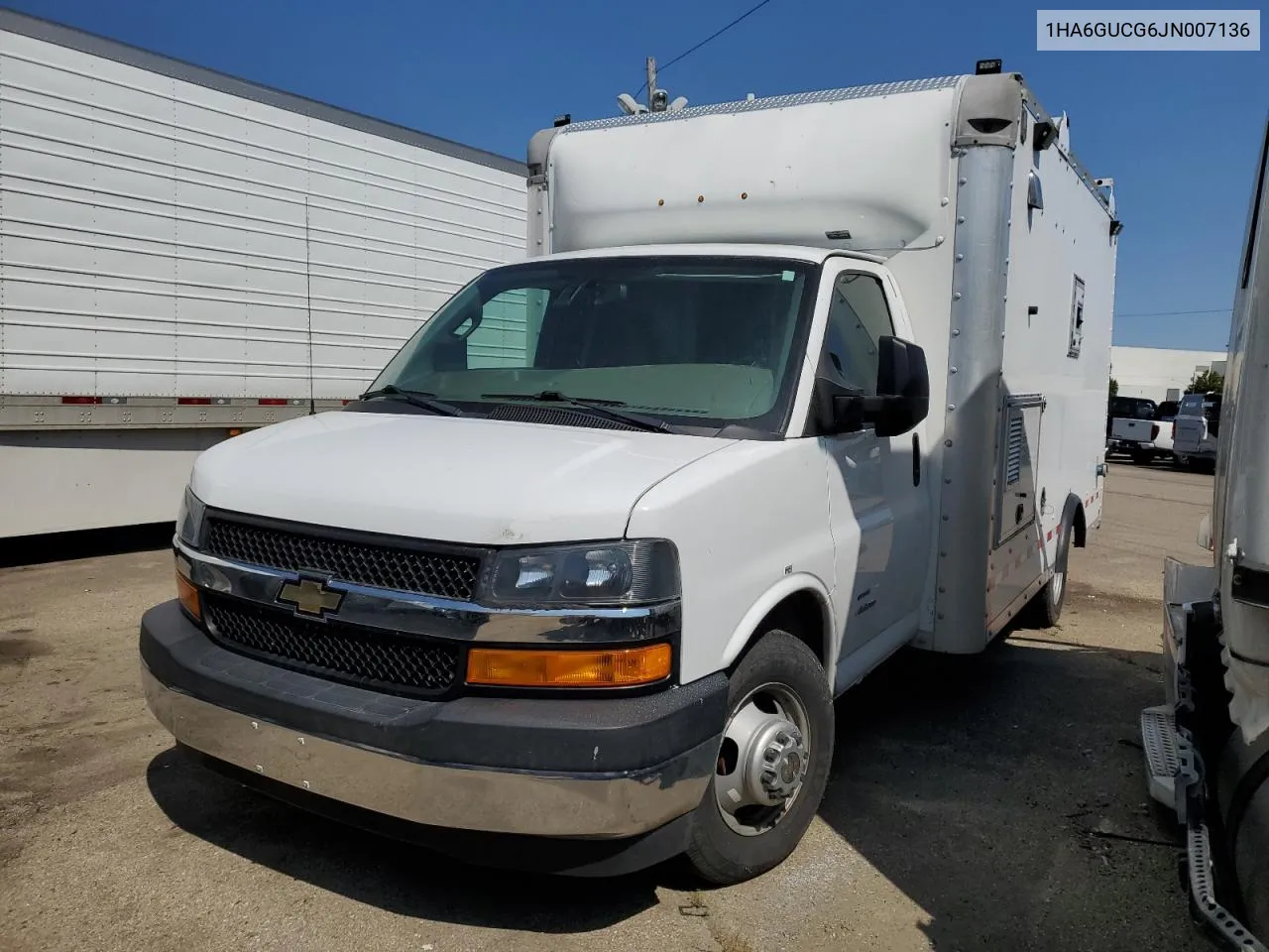 2018 Chevrolet Express G4500 VIN: 1HA6GUCG6JN007136 Lot: 69024124