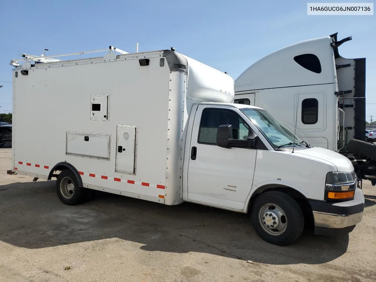 2018 Chevrolet Express G4500 VIN: 1HA6GUCG6JN007136 Lot: 69024124