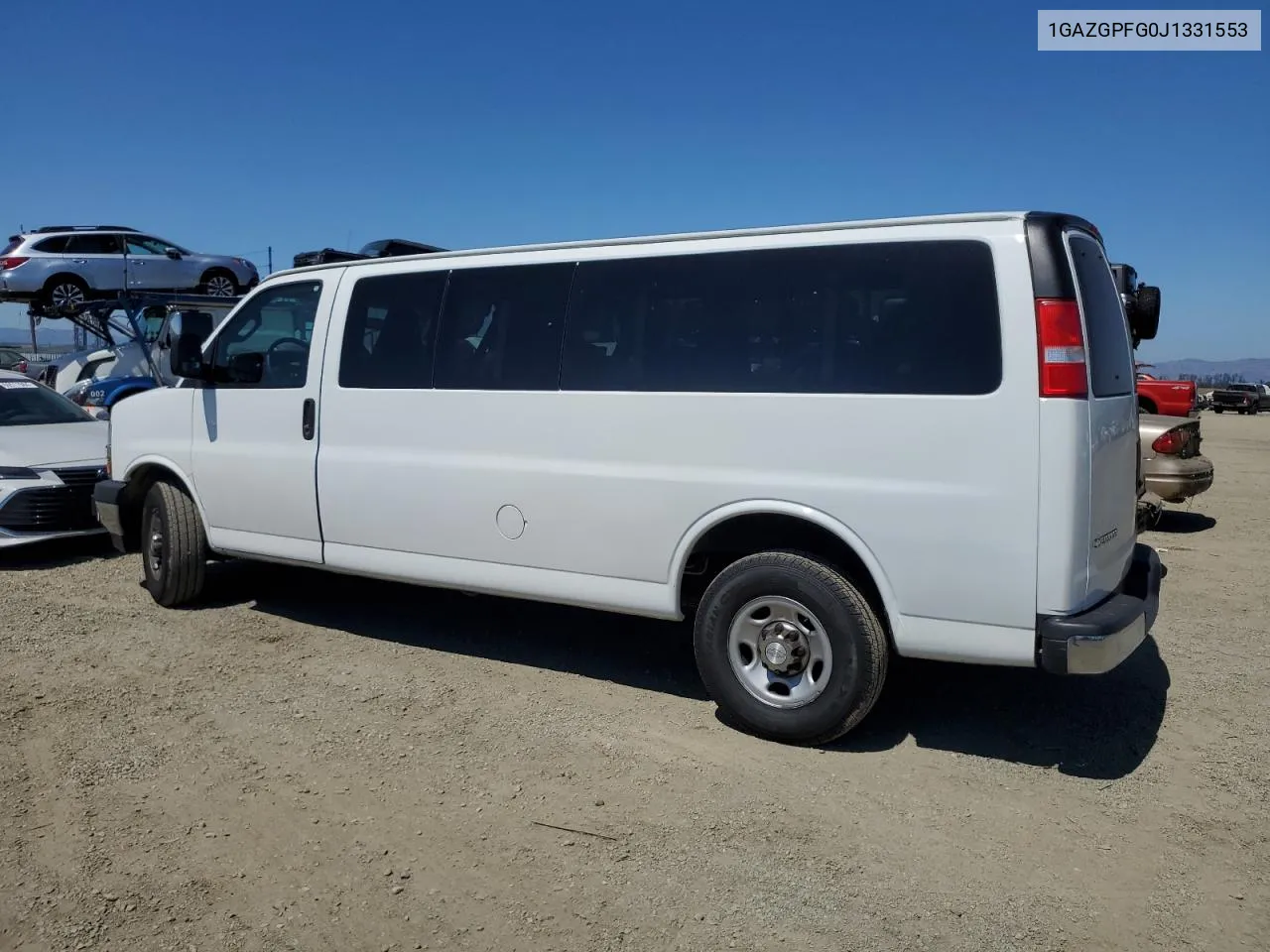 2018 Chevrolet Express G3500 Lt VIN: 1GAZGPFG0J1331553 Lot: 69189694