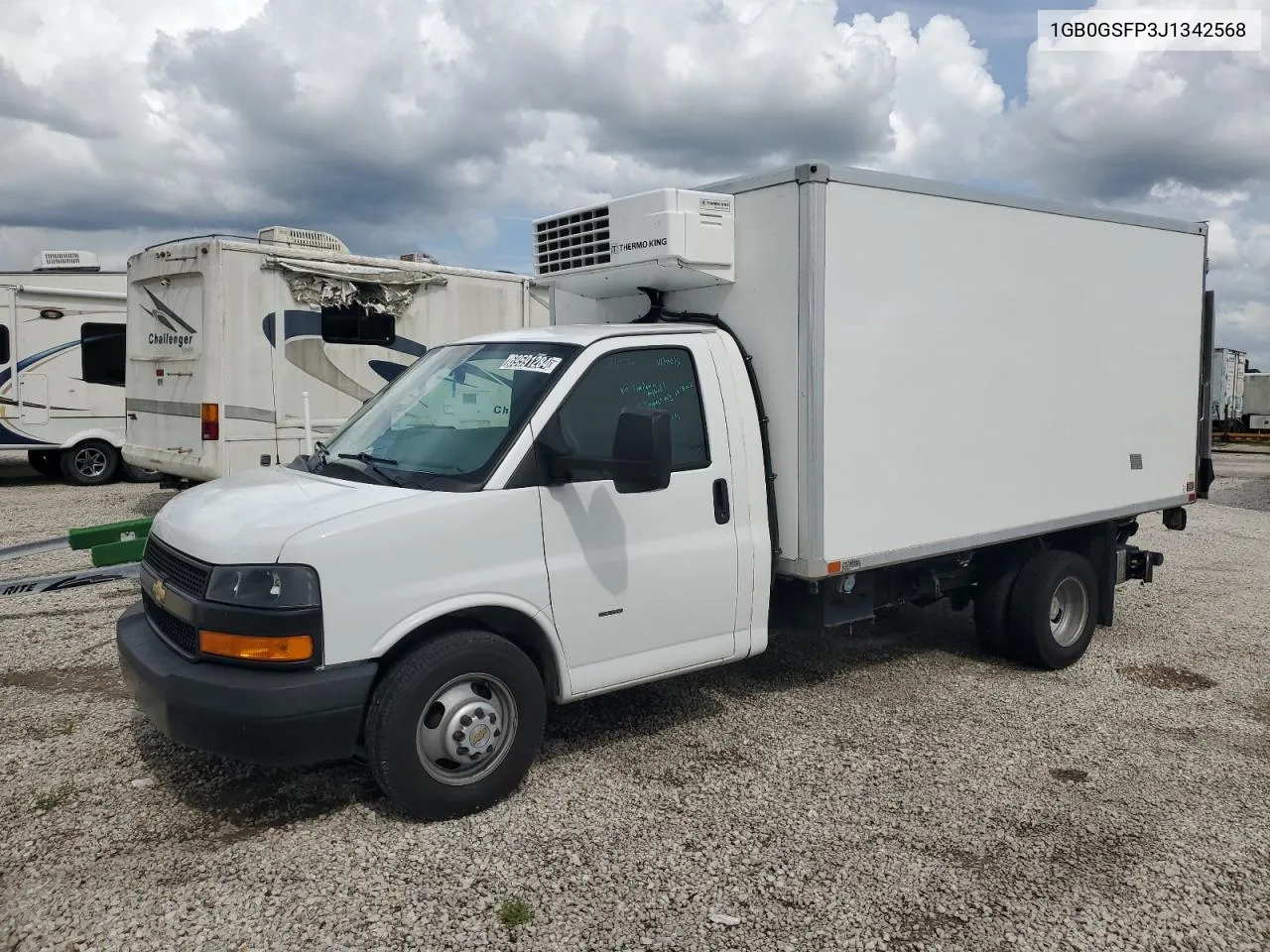 2018 Chevrolet Express G3500 VIN: 1GB0GSFP3J1342568 Lot: 69591284