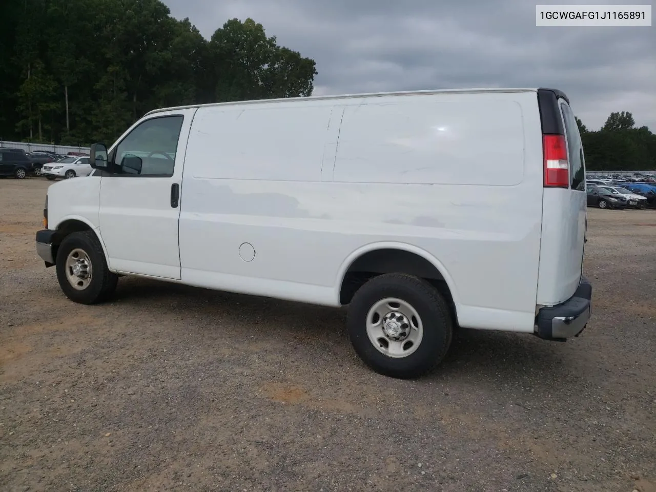 2018 Chevrolet Express G2500 VIN: 1GCWGAFG1J1165891 Lot: 70437054