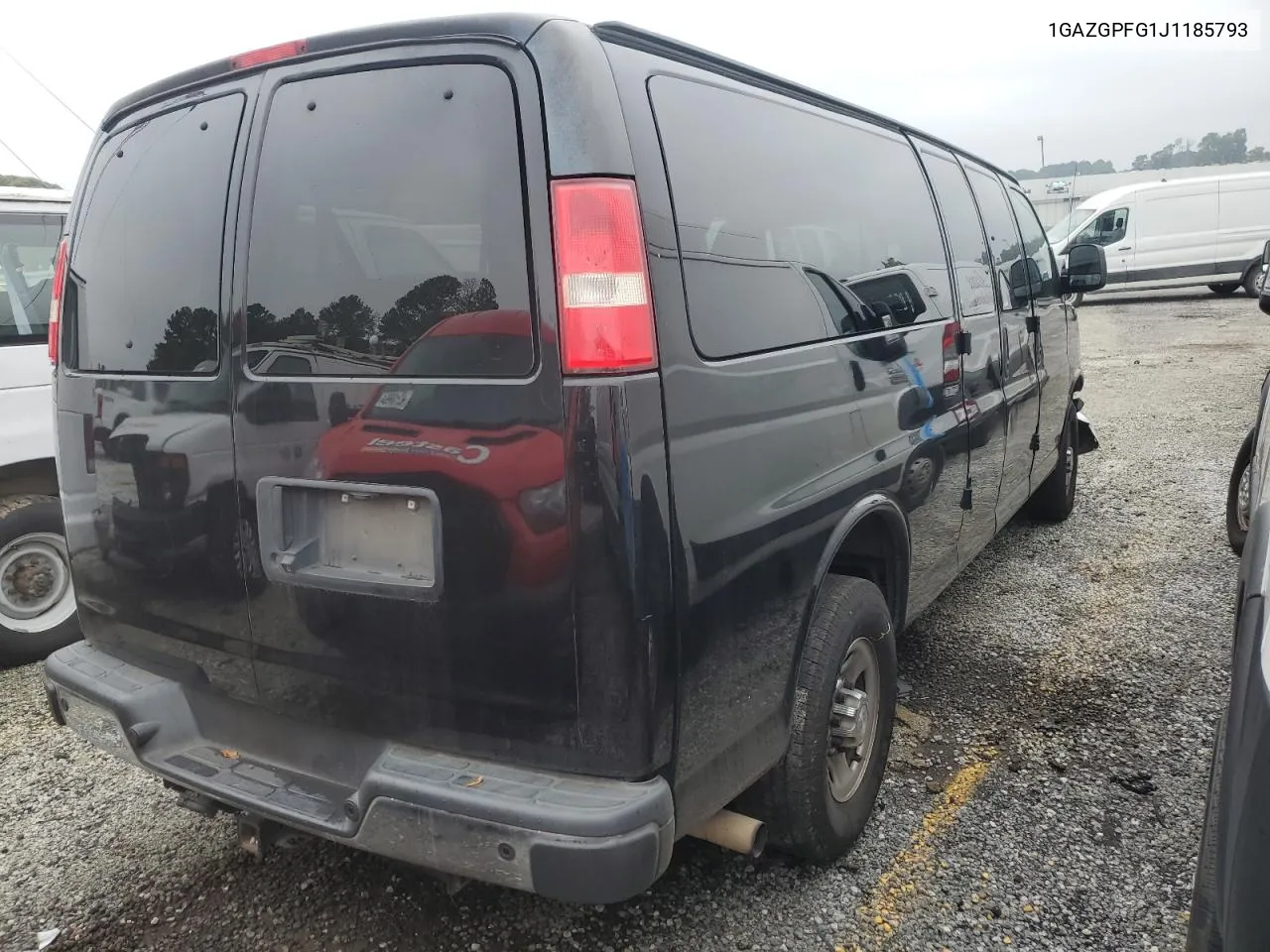 2018 Chevrolet Express G3500 Lt VIN: 1GAZGPFG1J1185793 Lot: 70657294