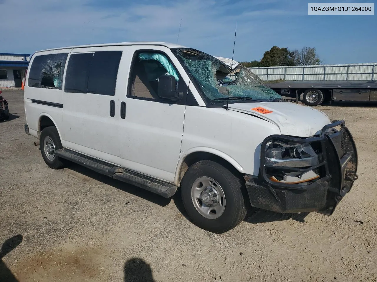 2018 Chevrolet Express G3500 Lt VIN: 1GAZGMFG1J1264900 Lot: 71044754