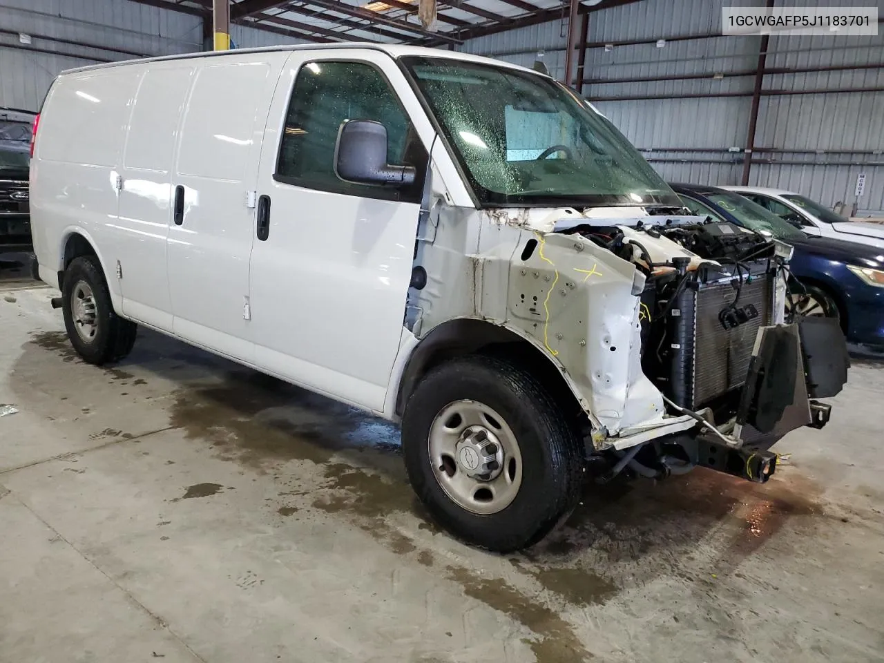 2018 Chevrolet Express G2500 VIN: 1GCWGAFP5J1183701 Lot: 71263804