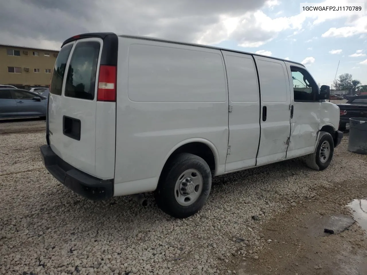 2018 Chevrolet Express G2500 VIN: 1GCWGAFP2J1170789 Lot: 71300084