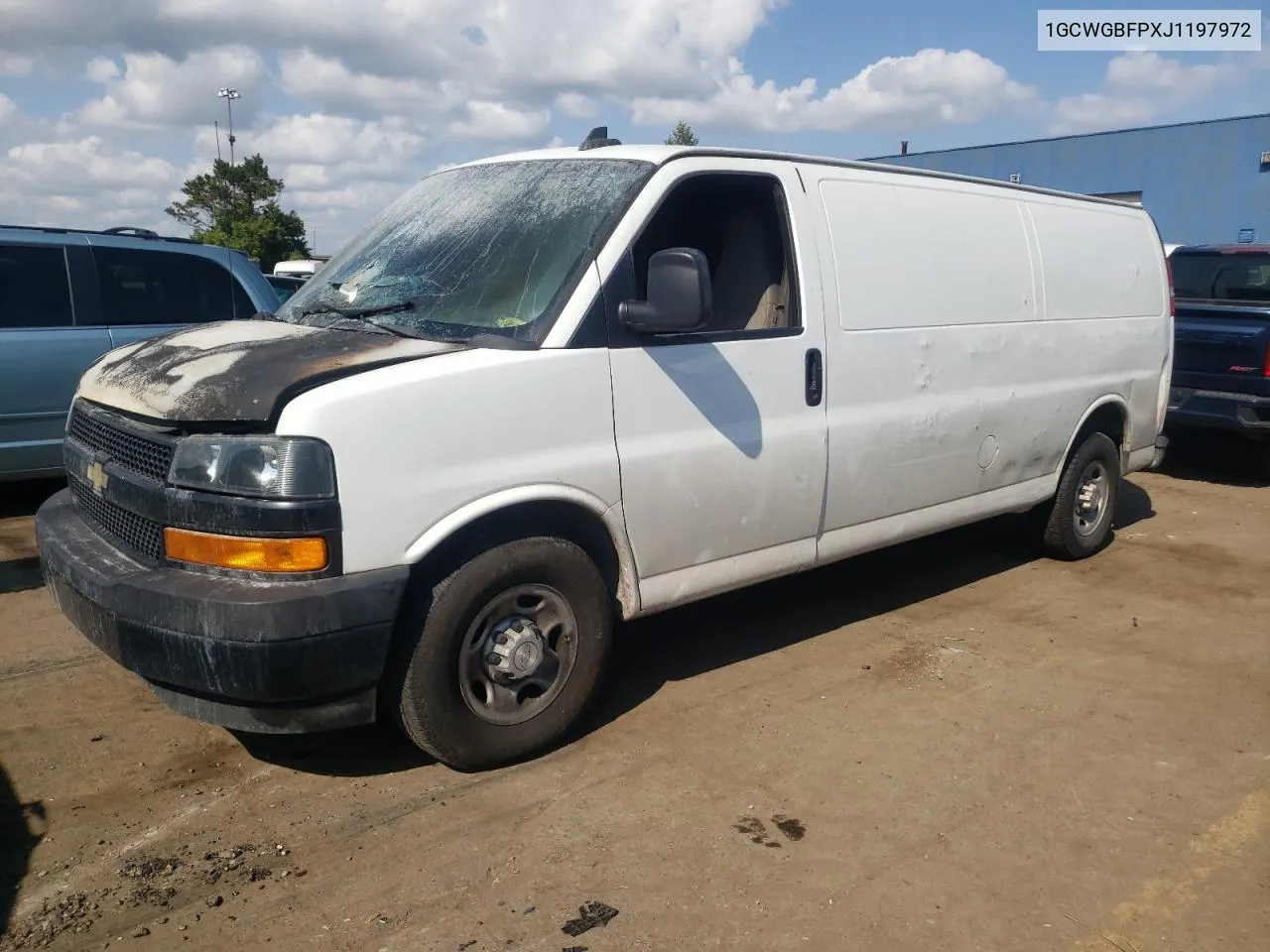 2018 Chevrolet Express G2500 VIN: 1GCWGBFPXJ1197972 Lot: 71539804