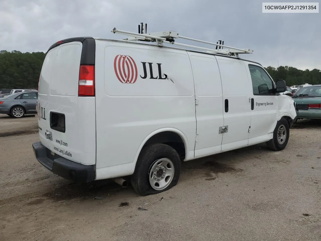 2018 Chevrolet Express G2500 VIN: 1GCWGAFP2J1291354 Lot: 71609593