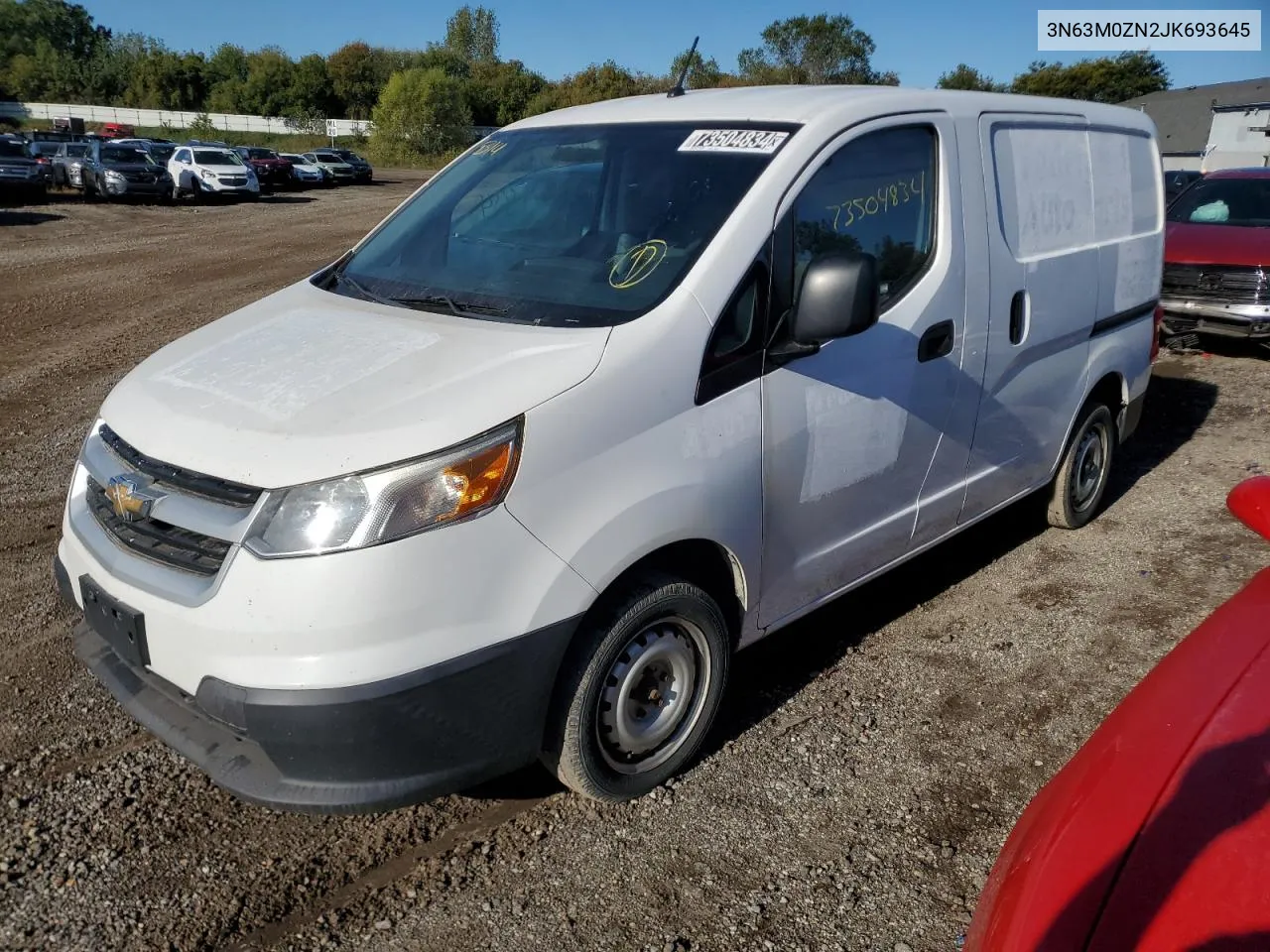 2018 Chevrolet City Express Lt VIN: 3N63M0ZN2JK693645 Lot: 73504834