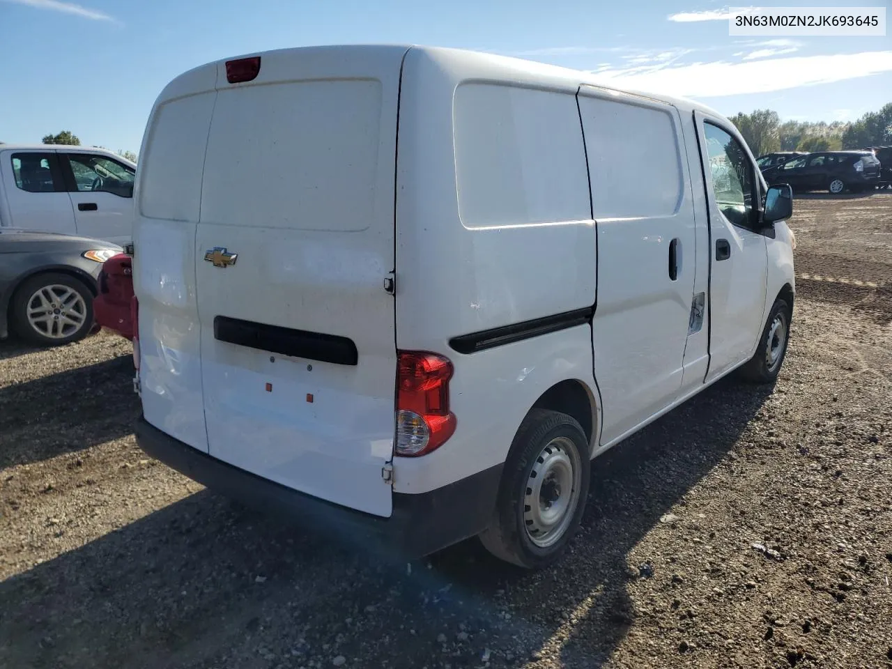 2018 Chevrolet City Express Lt VIN: 3N63M0ZN2JK693645 Lot: 73504834