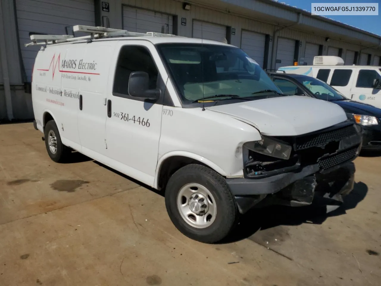 2018 Chevrolet Express G2500 VIN: 1GCWGAFG5J1339770 Lot: 73748654