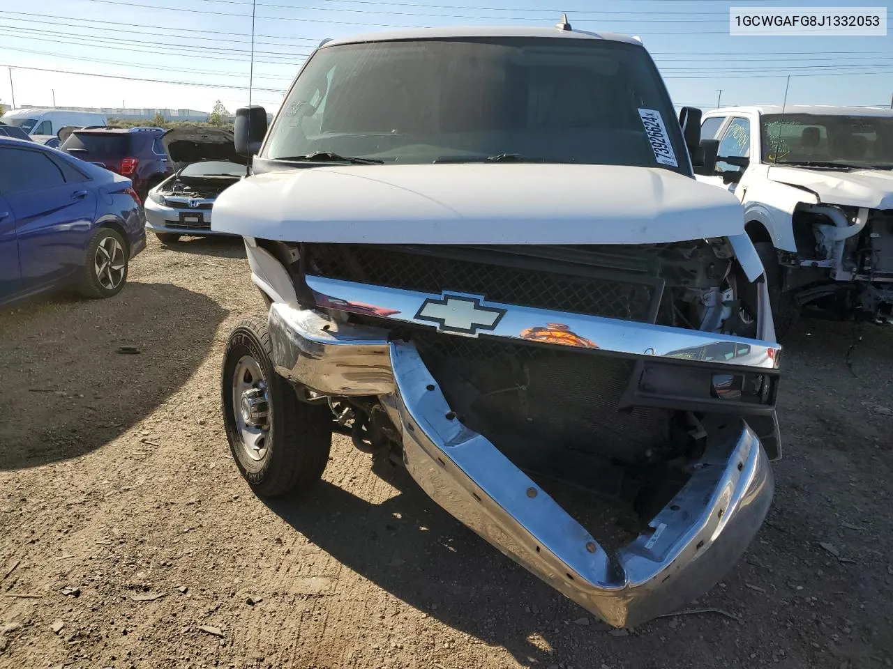 1GCWGAFG8J1332053 2018 Chevrolet Express G2500