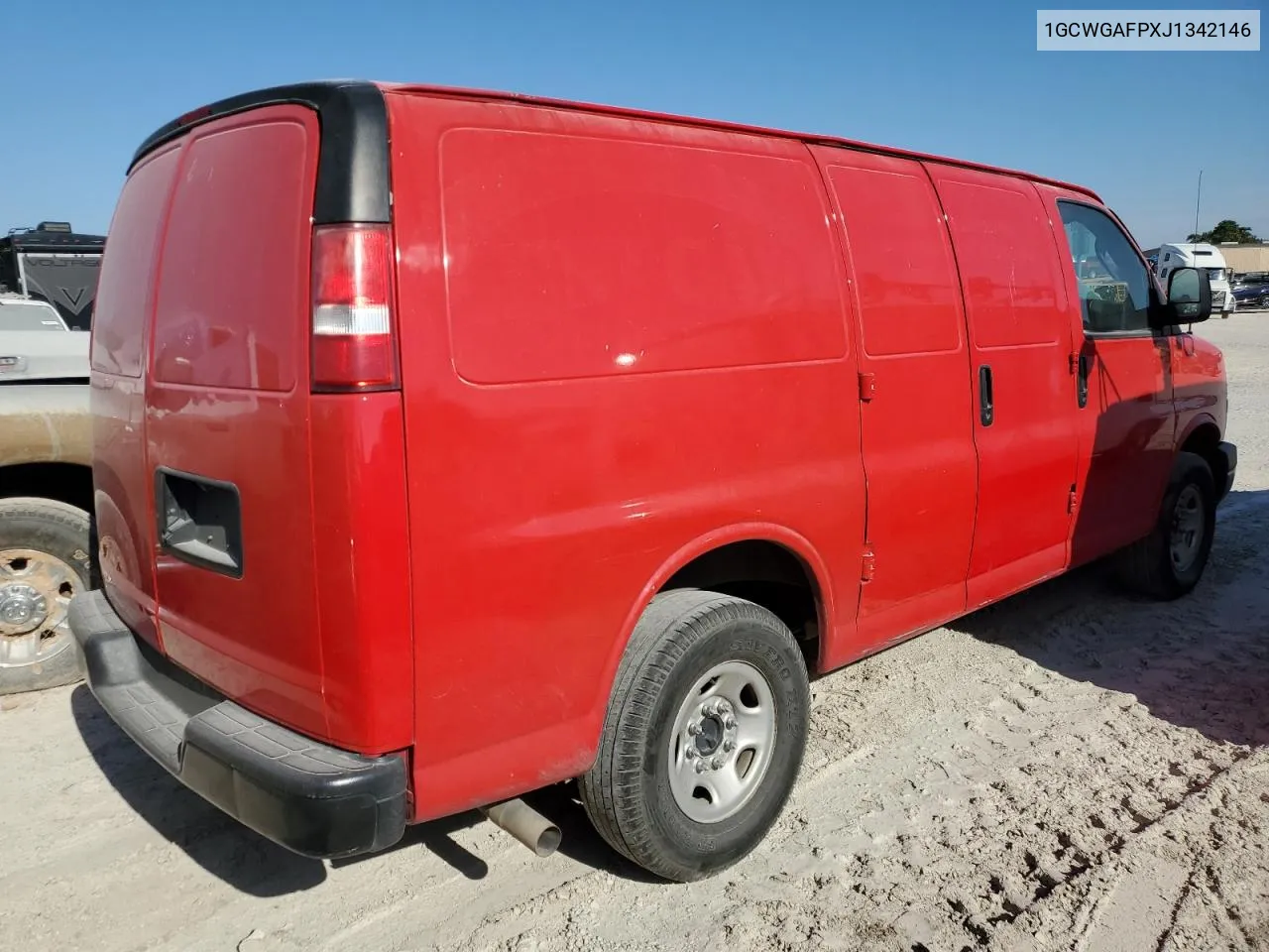 2018 Chevrolet Express G2500 VIN: 1GCWGAFPXJ1342146 Lot: 74433064