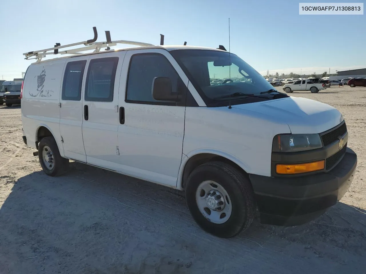 2018 Chevrolet Express G2500 VIN: 1GCWGAFP7J1308813 Lot: 76701314