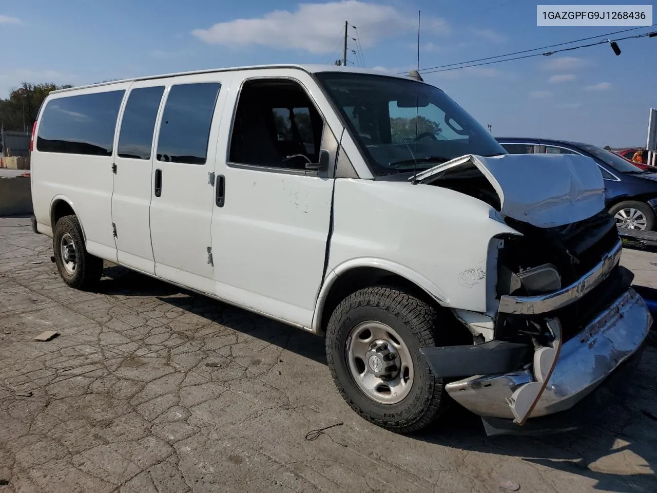 2018 Chevrolet Express G3500 Lt VIN: 1GAZGPFG9J1268436 Lot: 77647334