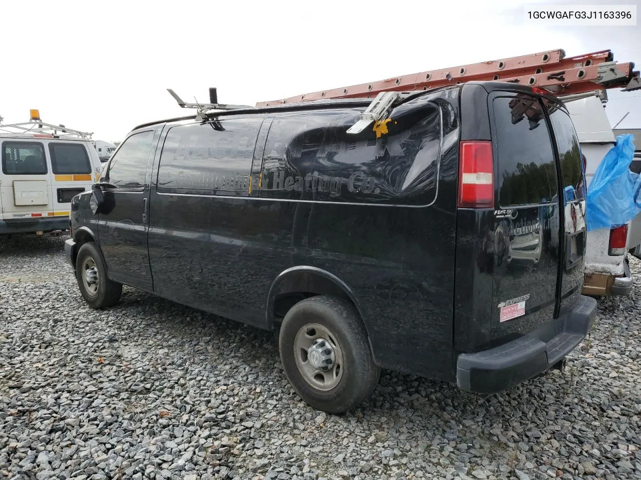 2018 Chevrolet Express G2500 VIN: 1GCWGAFG3J1163396 Lot: 78375984