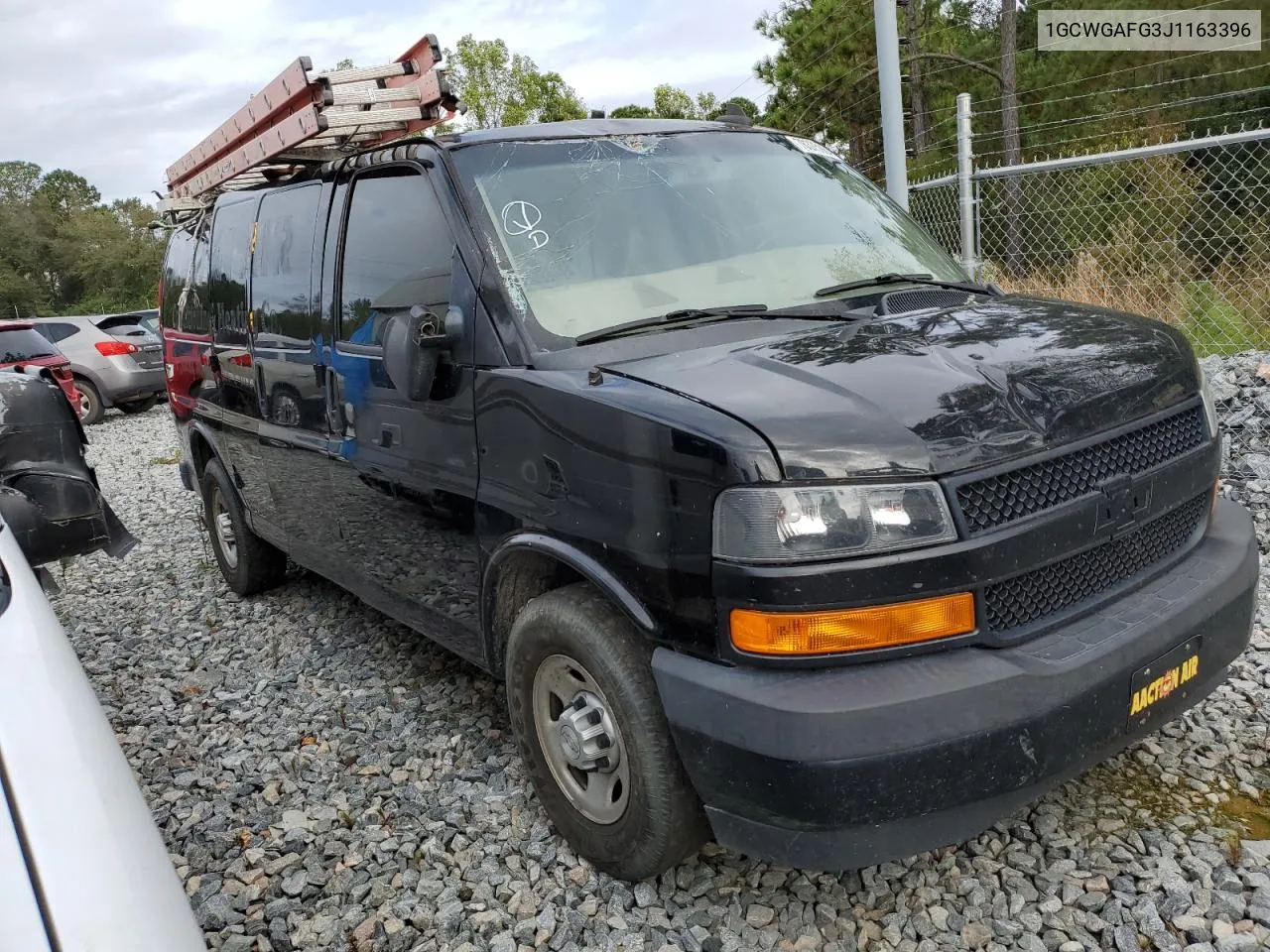 2018 Chevrolet Express G2500 VIN: 1GCWGAFG3J1163396 Lot: 78375984