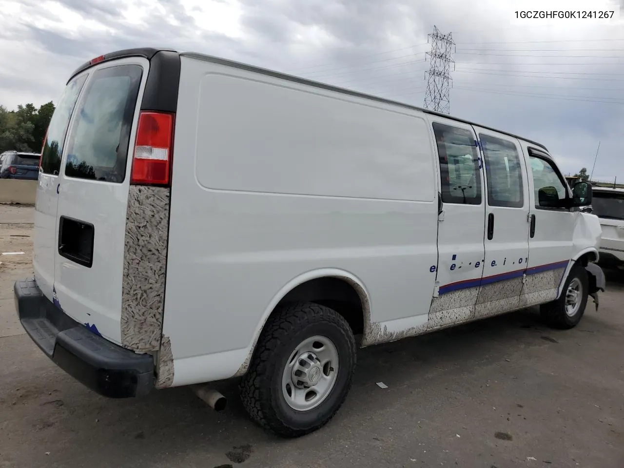 2019 Chevrolet Express G3500 VIN: 1GCZGHFG0K1241267 Lot: 60516564