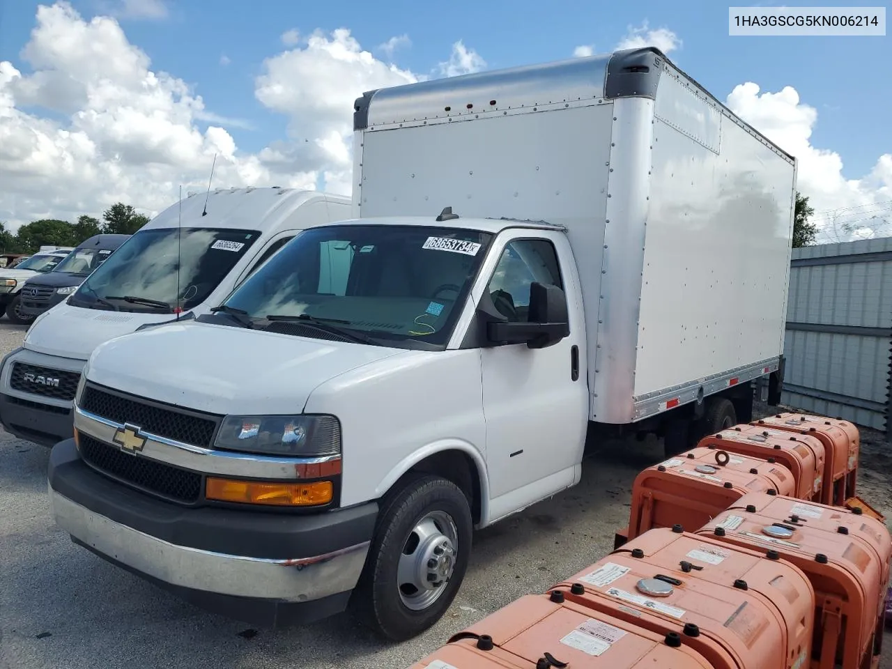 2019 Chevrolet Express G3500 VIN: 1HA3GSCG5KN006214 Lot: 68653734