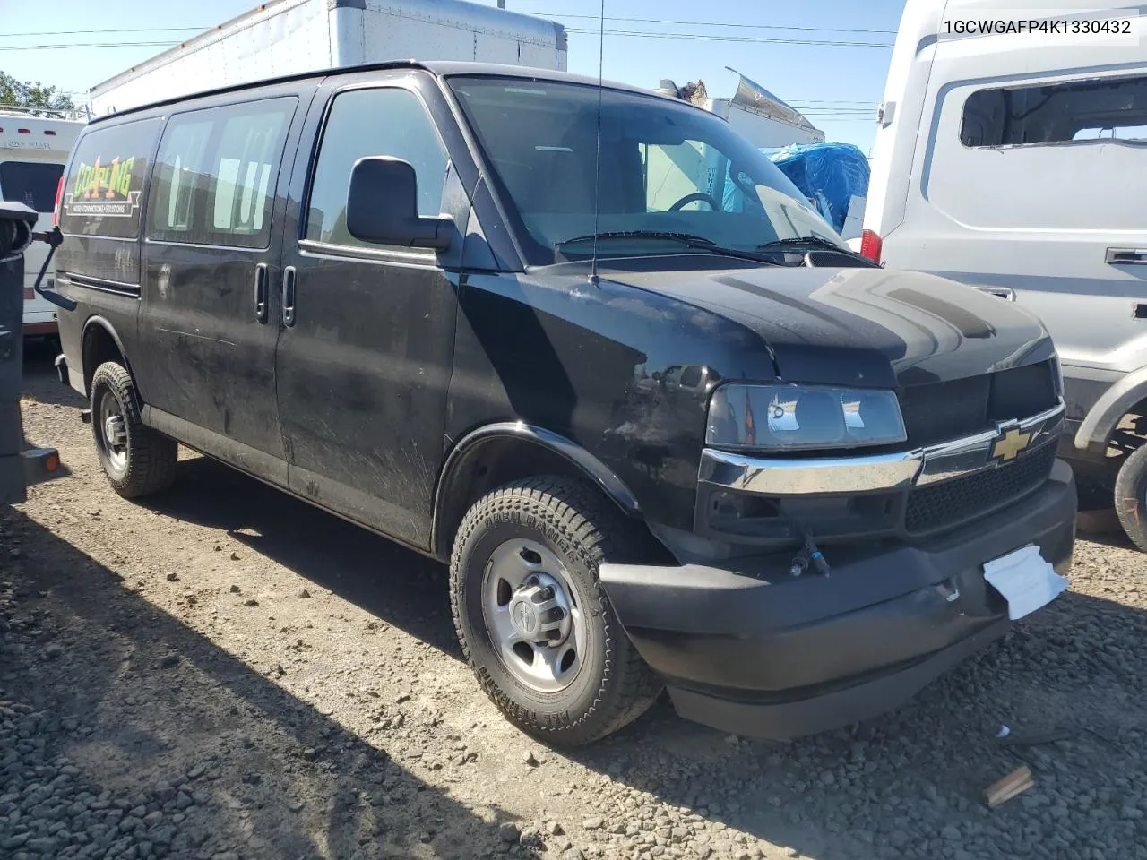 2019 Chevrolet Express G2500 VIN: 1GCWGAFP4K1330432 Lot: 68669264