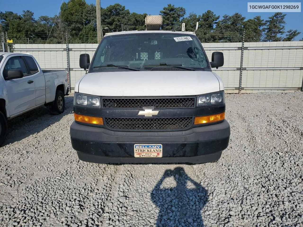 2019 Chevrolet Express G2500 VIN: 1GCWGAFG0K1298269 Lot: 68858274