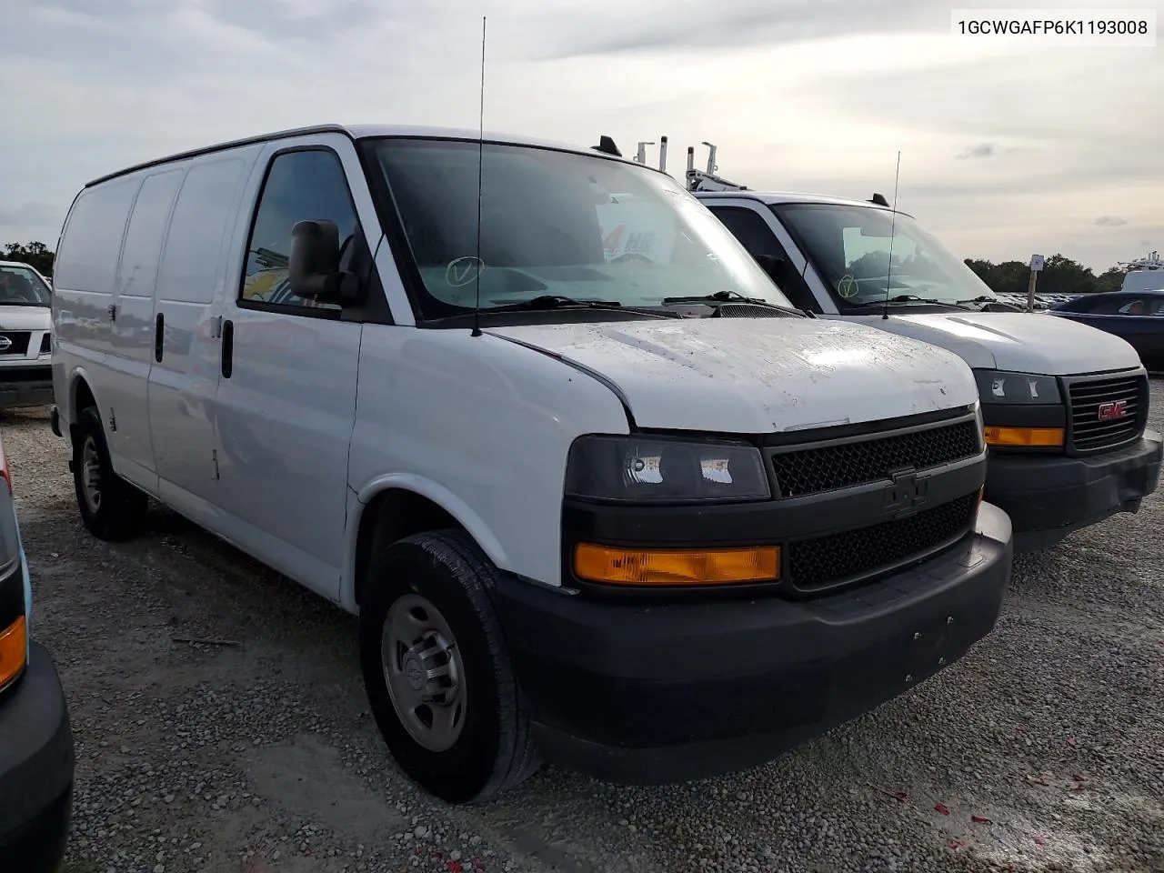 2019 Chevrolet Express G2500 VIN: 1GCWGAFP6K1193008 Lot: 69416774