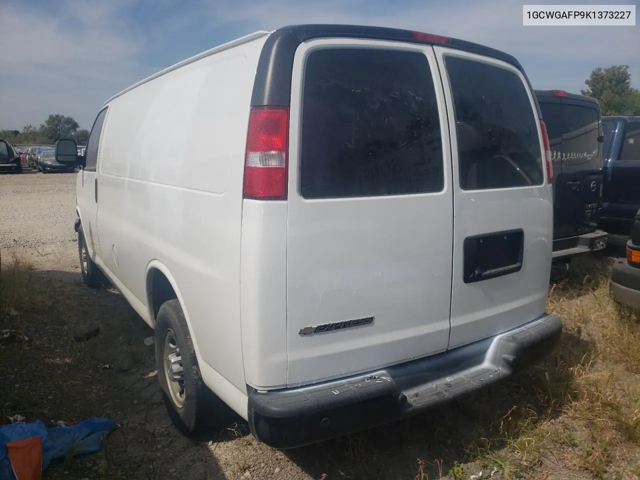 2019 Chevrolet Express G2500 VIN: 1GCWGAFP9K1373227 Lot: 69990444