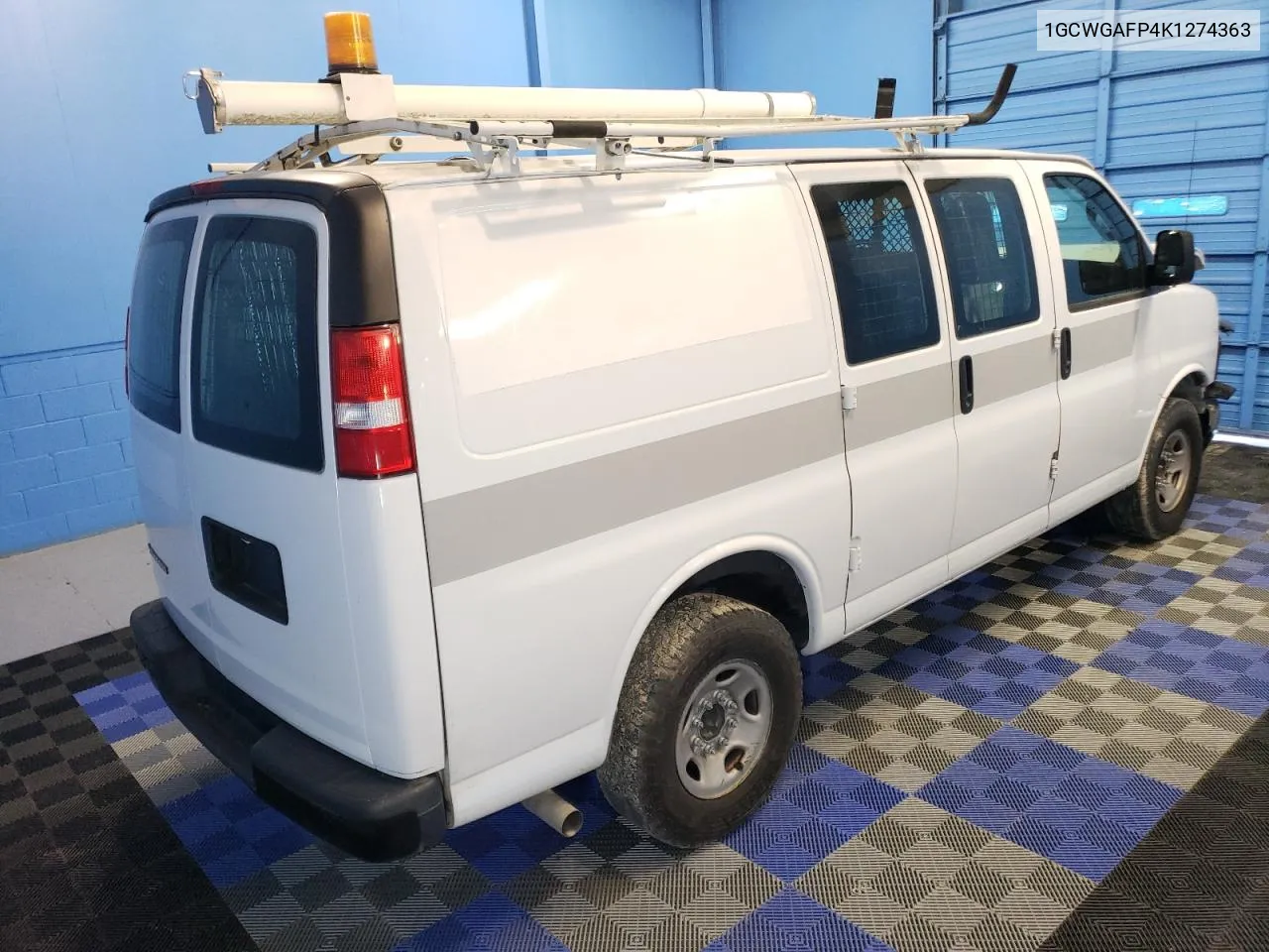 2019 Chevrolet Express G2500 VIN: 1GCWGAFP4K1274363 Lot: 70346694