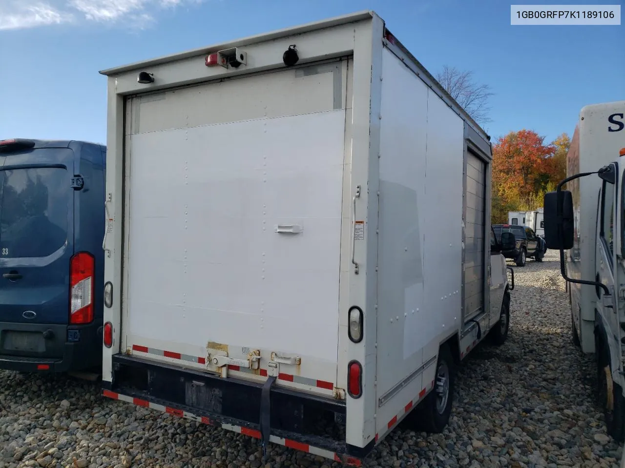 2019 Chevrolet Express G3500 VIN: 1GB0GRFP7K1189106 Lot: 71833104