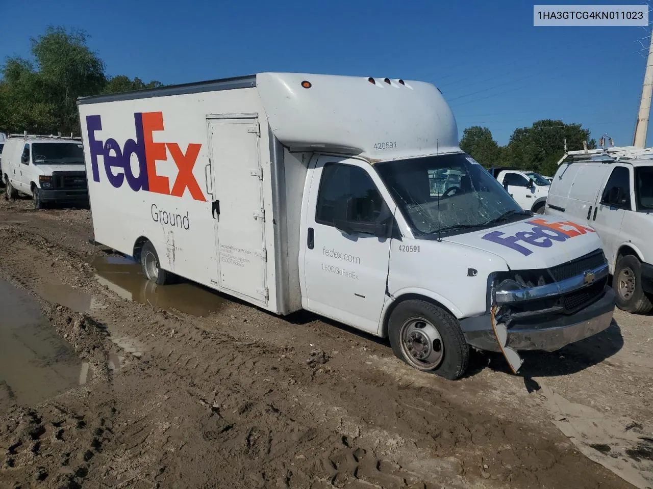 2019 Chevrolet Express G3500 VIN: 1HA3GTCG4KN011023 Lot: 71944664